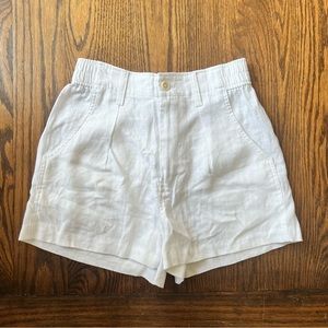 MADEWELL NEALE LINEN SHORTS